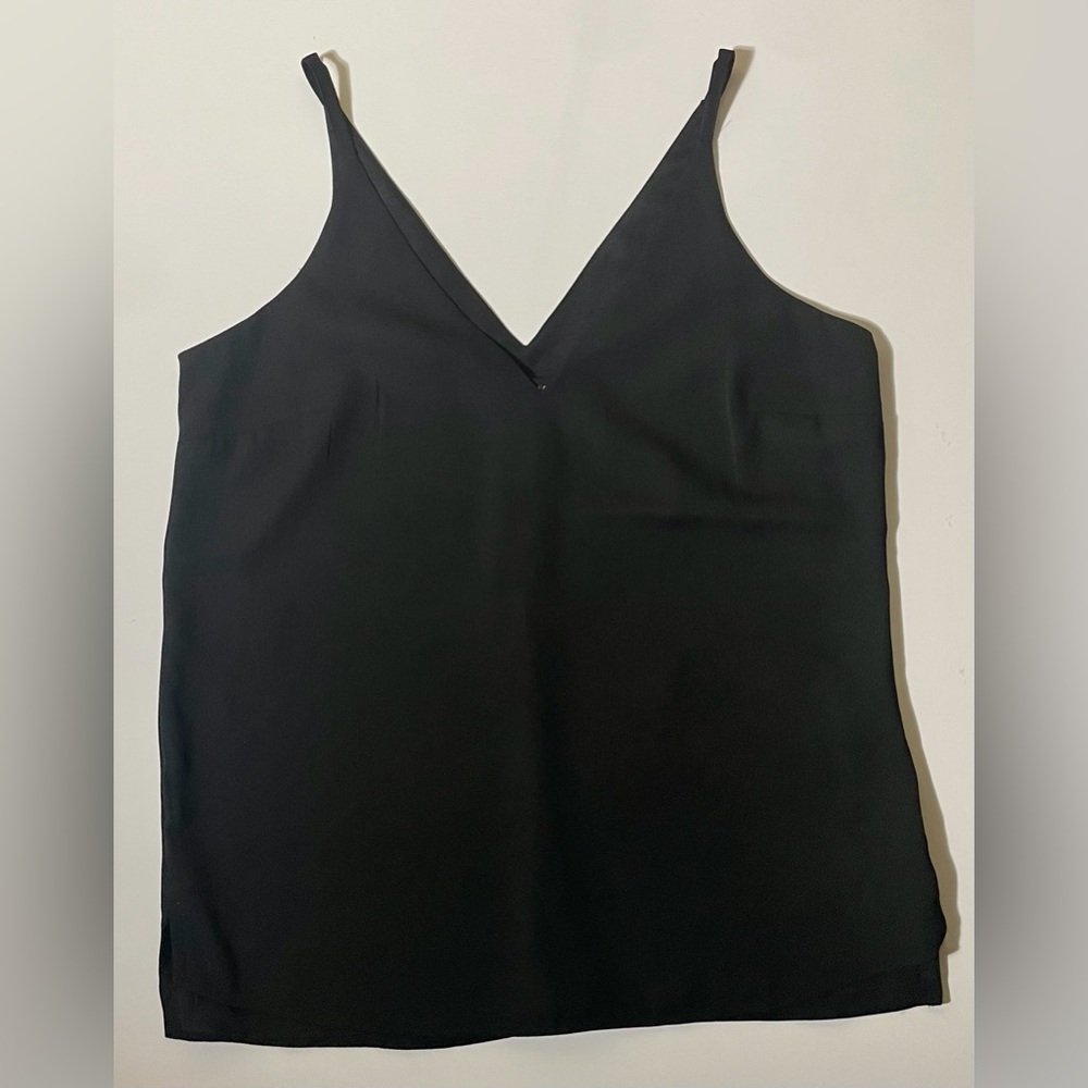 White House Black Market Sleek Black Camisole